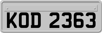 KOD2363