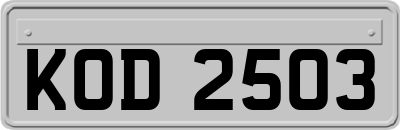 KOD2503