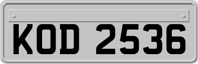 KOD2536