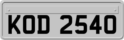 KOD2540
