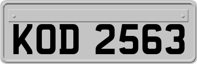 KOD2563
