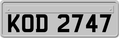 KOD2747