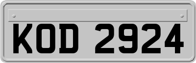 KOD2924