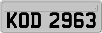 KOD2963