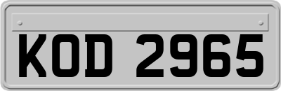 KOD2965