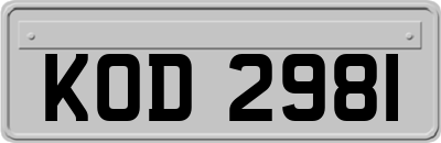 KOD2981