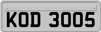 KOD3005