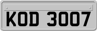 KOD3007