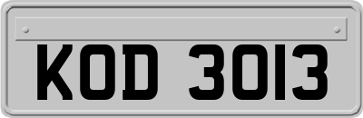 KOD3013