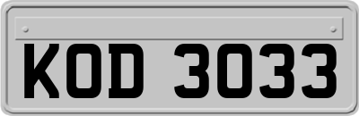 KOD3033