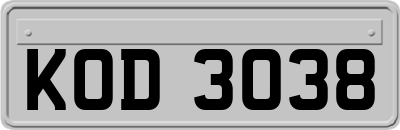 KOD3038