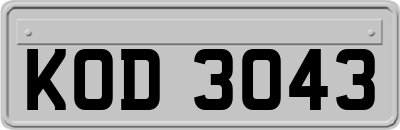 KOD3043