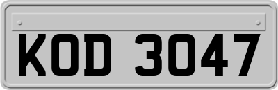 KOD3047
