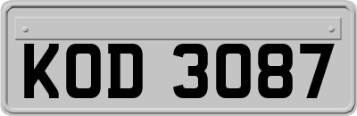 KOD3087