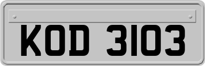 KOD3103