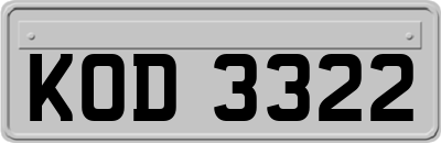 KOD3322