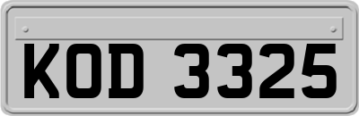 KOD3325