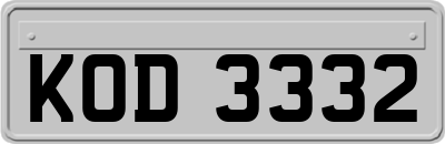 KOD3332