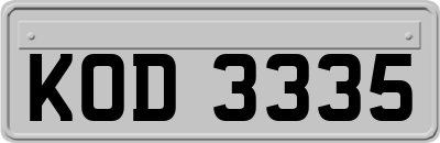 KOD3335