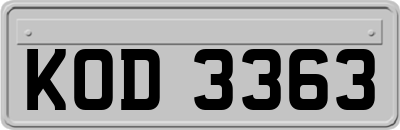 KOD3363