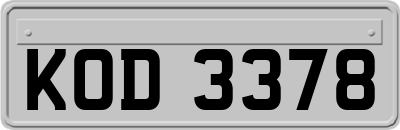KOD3378