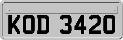 KOD3420