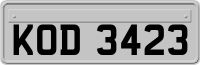 KOD3423