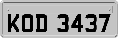 KOD3437