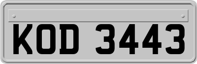 KOD3443
