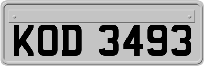 KOD3493