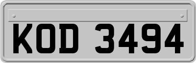 KOD3494