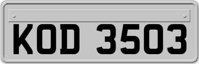 KOD3503