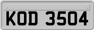 KOD3504