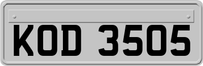 KOD3505
