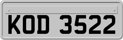 KOD3522