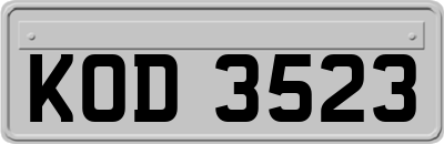 KOD3523