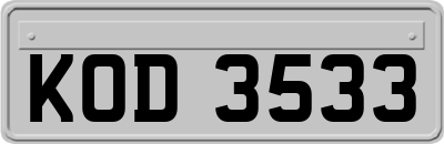 KOD3533