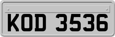 KOD3536