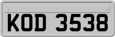 KOD3538