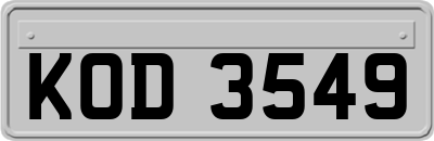 KOD3549