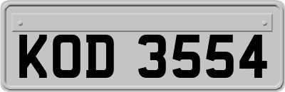 KOD3554