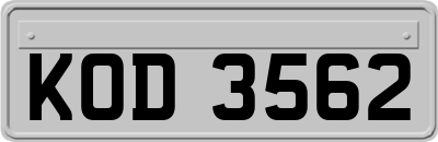 KOD3562