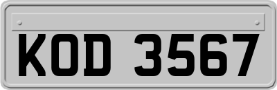 KOD3567