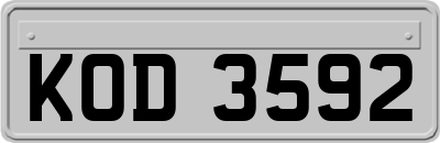 KOD3592