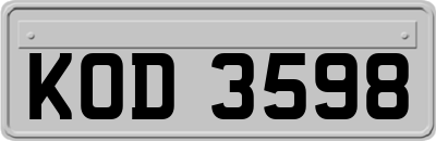 KOD3598