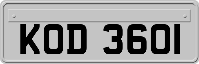 KOD3601
