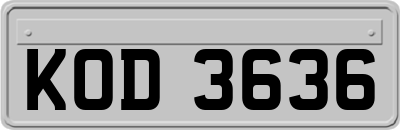 KOD3636