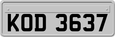 KOD3637