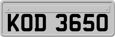 KOD3650