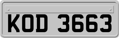 KOD3663